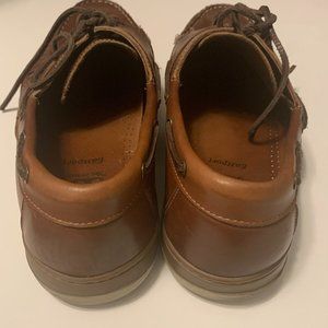 Allen Edmonds Mens Eastport Boat Shoe Chestnut Brown Size 10.5 W